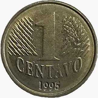1 centavo real - Brasil - 1995 - comprar online