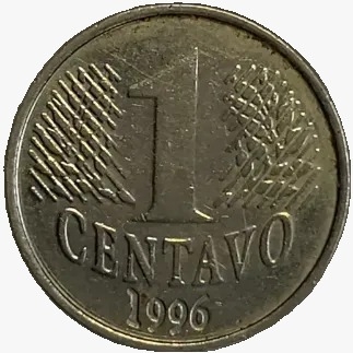1 centavo Real - Brasil - 1996 - comprar online