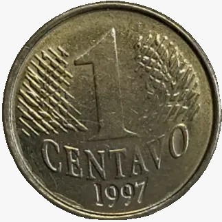 1 centavo real - Brasil - 1997 - comprar online