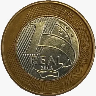 1 real - Brasil - 2003 - comprar online