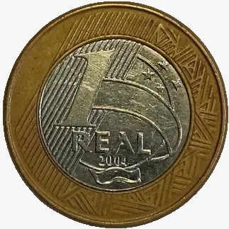 1 real - Brasil - 2004 - comprar online