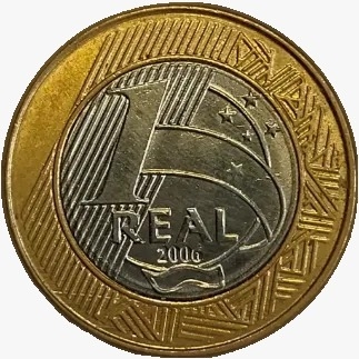 1 real - Brasil - 2006 - comprar online