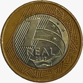 1 Real - Brasil - 2007 - comprar online