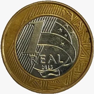 1 real - Brasil - 2013 - comprar online