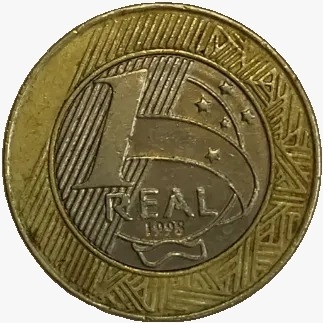 1 real - Brasil - 1998 - comprar online