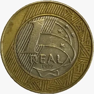 1 real - Brasil - 1999 - comprar online