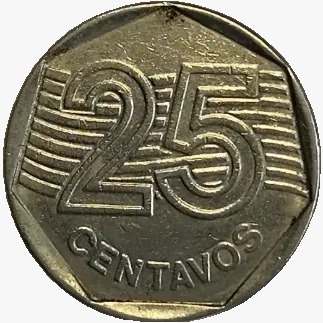 25 centavos real - Brasil - 1994 - comprar online