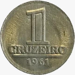 1 cruzeiro - Brasil - 1961 - REF 278 - comprar online