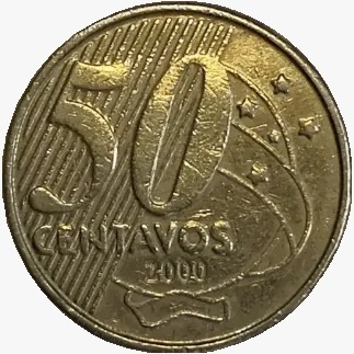 50 centavos real - Brasil - 2000 - comprar online