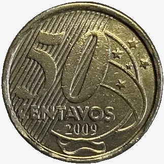50 centavos real - Brasil - 2009 - comprar online