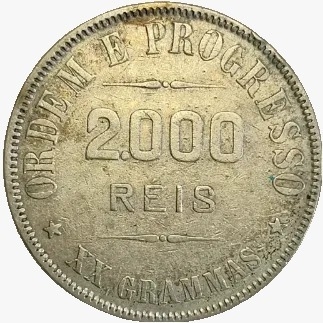 2000 RÉIS - BRASIL - 1910 - REF P698 - comprar online