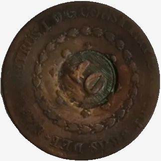80 reis - Brasil - 1827 R - REF C626 - comprar online