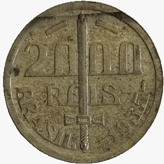 2000 reis - Brasil - 1935 - REF P720 - comprar online