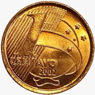 1 Centavo Real FC - Brasil - 2002 - comprar online