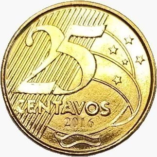 25 Centavos Real FC - Brasil - 2016 - comprar online