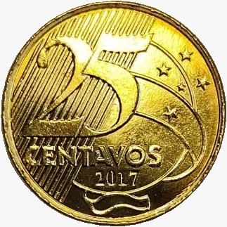 25 Centavos Real FC - Brasil - 2017 - comprar online