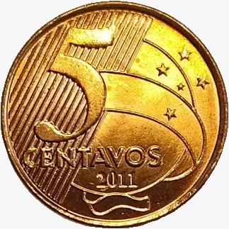 5 Centavos Real FC - Brasil - 2011 - comprar online