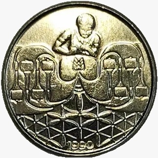 50 Centavos do Cruzado Novo FC - Brasil - 1990 - REF:411 - comprar online