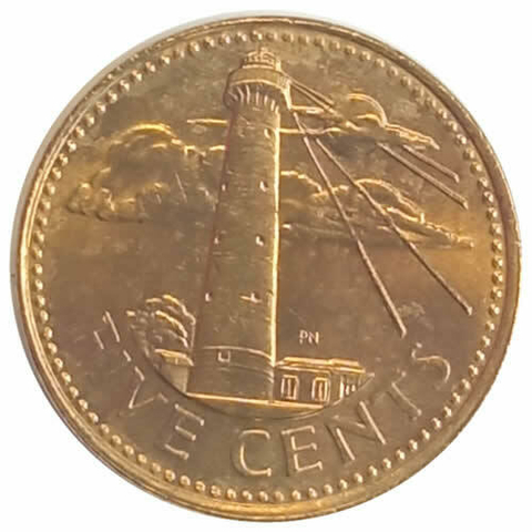 5 cêntimos - Barbados - 1997