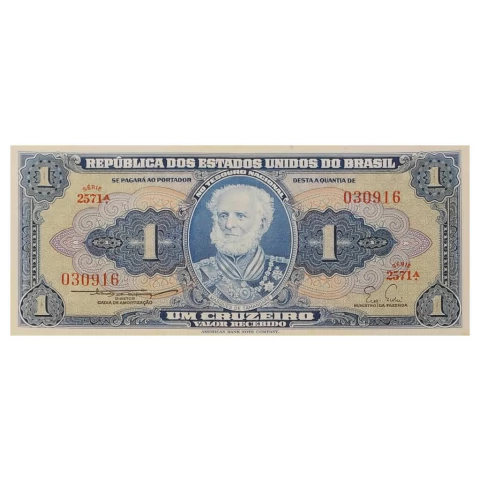 1 Cruzeiro - Brasil - 1955 Ref 011 - comprar online