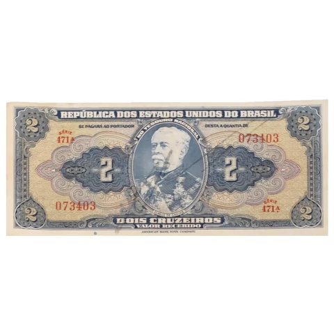 2 Cruzeiros - Brasil - 1944 Ref 014 - comprar online