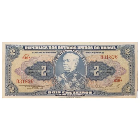 2 Cruzeiros - Brasil - 1954 Ref 015 - comprar online