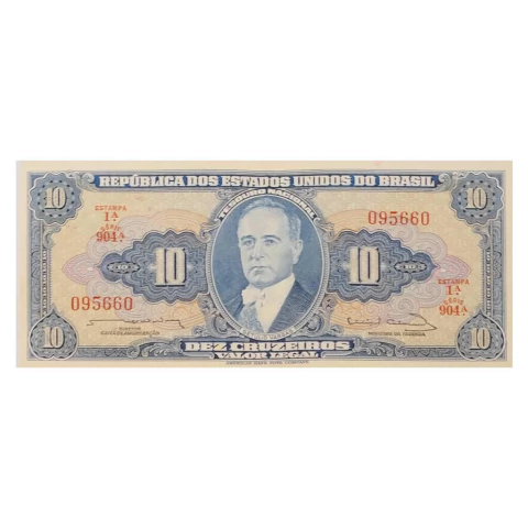 10 Cruzeiros - Brasil - 1963 Ref 020 - comprar online