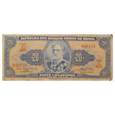 20 Cruzeiros - Brasil - 1961 Ref 022 - comprar online