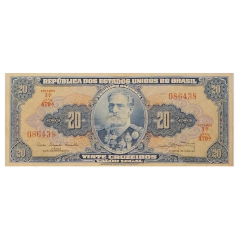20 Cruzeiros - Brasil - 1961 Ref 022 - comprar online