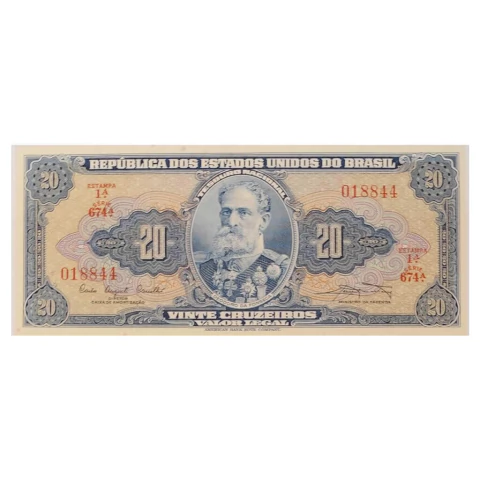 20 Cruzeiros - Brasil - 1961 Ref 022 - comprar online