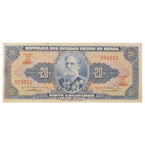 20 Cruzeiros - Brasil - 1963 Ref 023 - comprar online