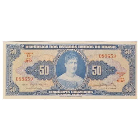 50 Cruzeiros - Brasil - 1961 Ref 028 - comprar online