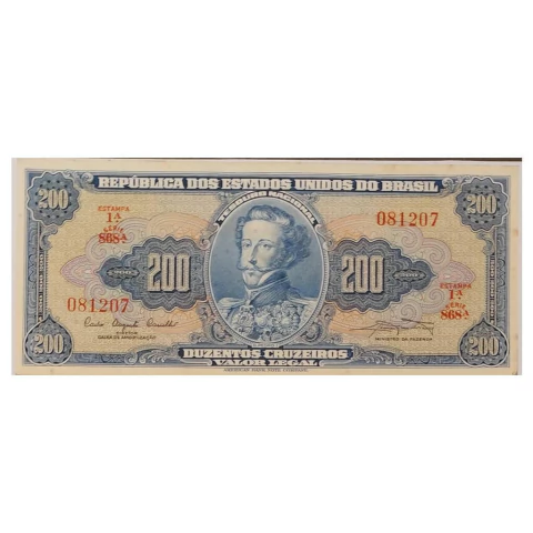 200 Cruzeiros - Brasil - 1961 Ref 041 - comprar online