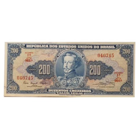 200 Cruzeiros - Brasil - 1961 Ref 041 - comprar online