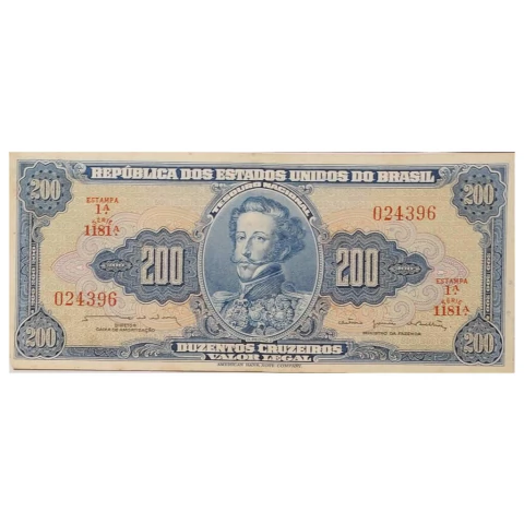 200 Cruzeiros - Brasil - 1964 Ref 042 - comprar online