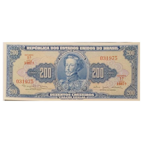 200 Cruzeiros - Brasil - 1964 Ref 043 - comprar online