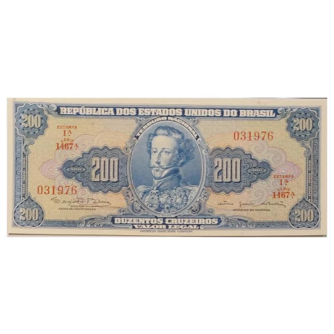 200 Cruzeiros - Brasil - 1964 Ref 043 - comprar online