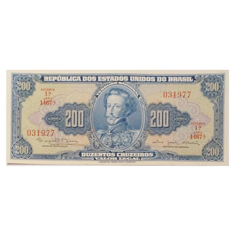 200 Cruzeiros - Brasil - 1964 Ref 043 - comprar online