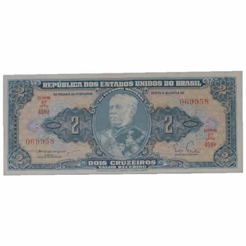2 Cruzeiros - Brasil - 1956 Ref 062