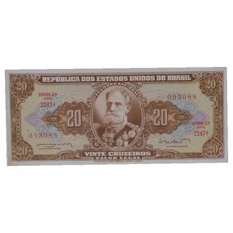 20 Cruzeiros - Brasil - 1962 Ref 088