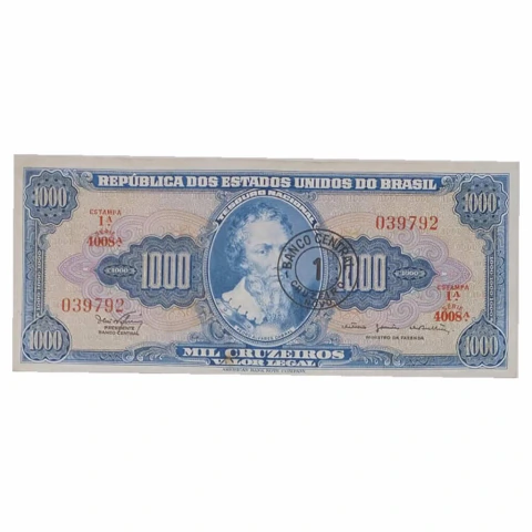 1 Cruzeiro Novo - Brasil - 1967 Ref 121
