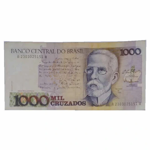 1000 Cruzados - Brasil - 1987 Ref 193