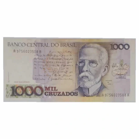 1000 Cruzados - Brasil - 1988 Ref 194