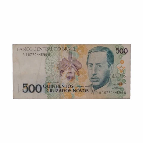 500 Cruzados Novos - Brasil - 1990 Ref 209