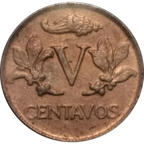 5 centavos - Colombia - 1972