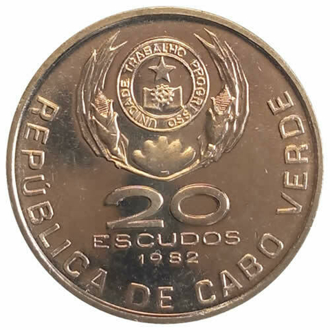 20 escudos - Cabo Verde - 1982