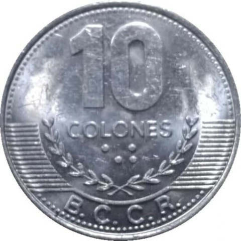 10 Colones - Costa Rica - 2016