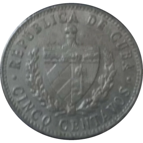 5 centavos - Cuba - 1968