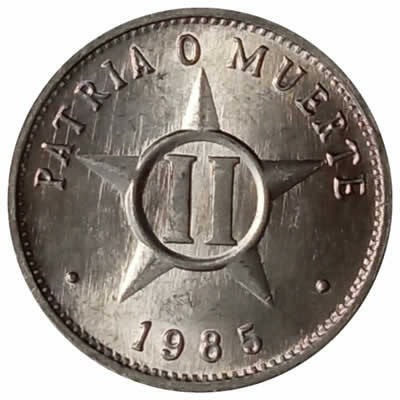 2 centavos - Cuba - 1985