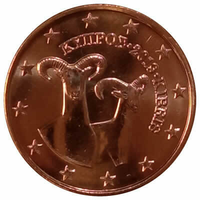 2 centimos - Chipre - 2019